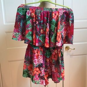 Show me your MUMU rosarita aloha romper